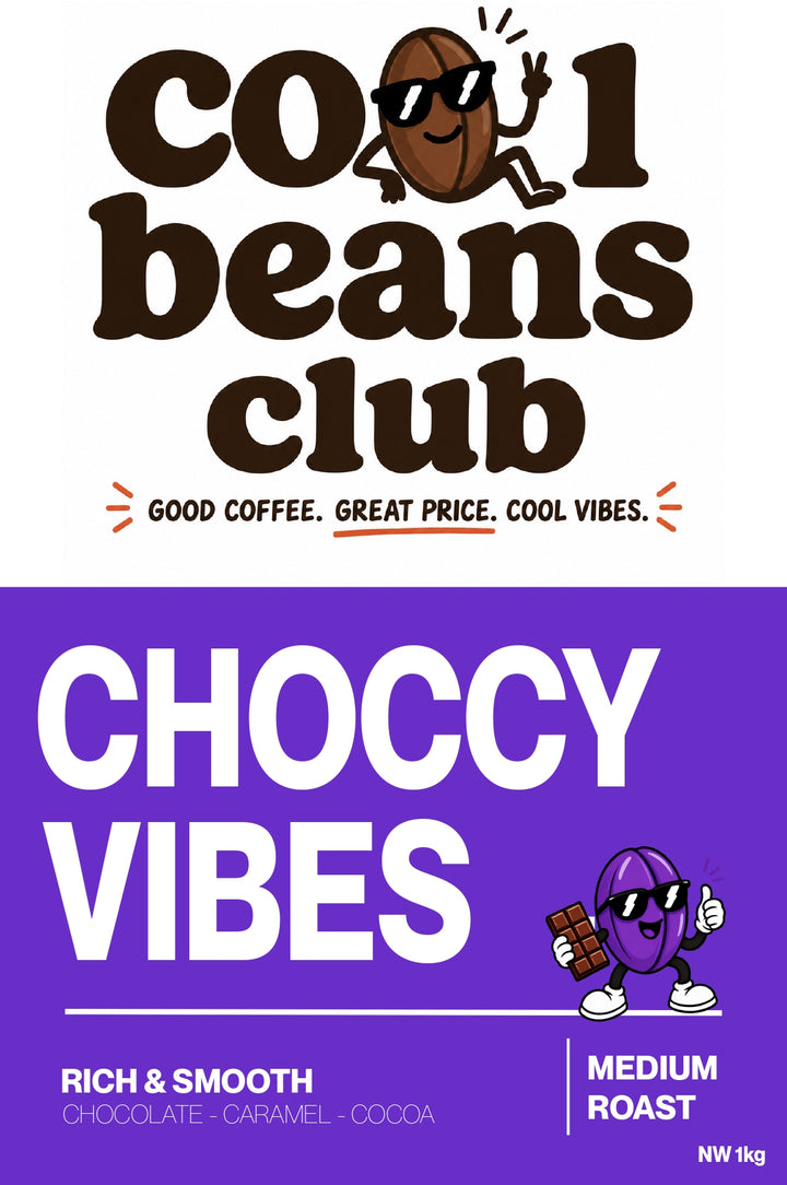 Cool Beans Club Choccy Vibes | 1kg Whole Beans