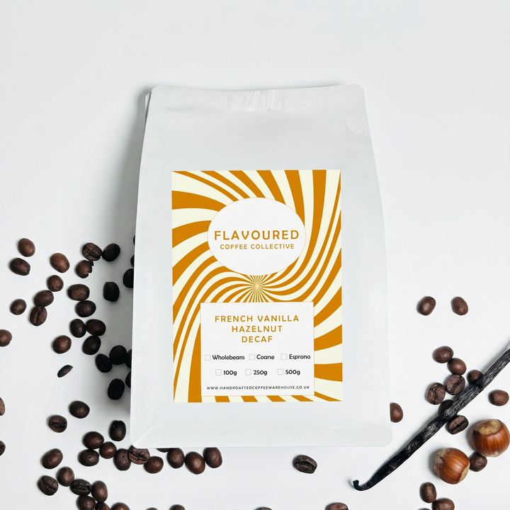 French Vanilla Hazelnut DECAFFEINATED (100% Arabica)