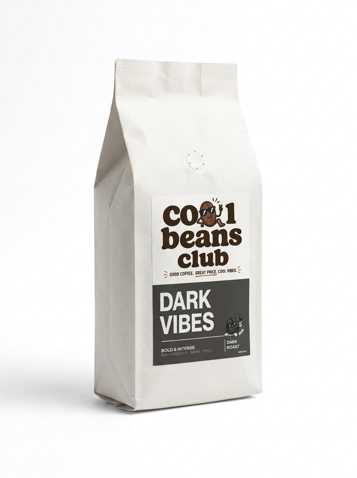 Cool Beans Club Dark Vibes | 1kg Whole Beans