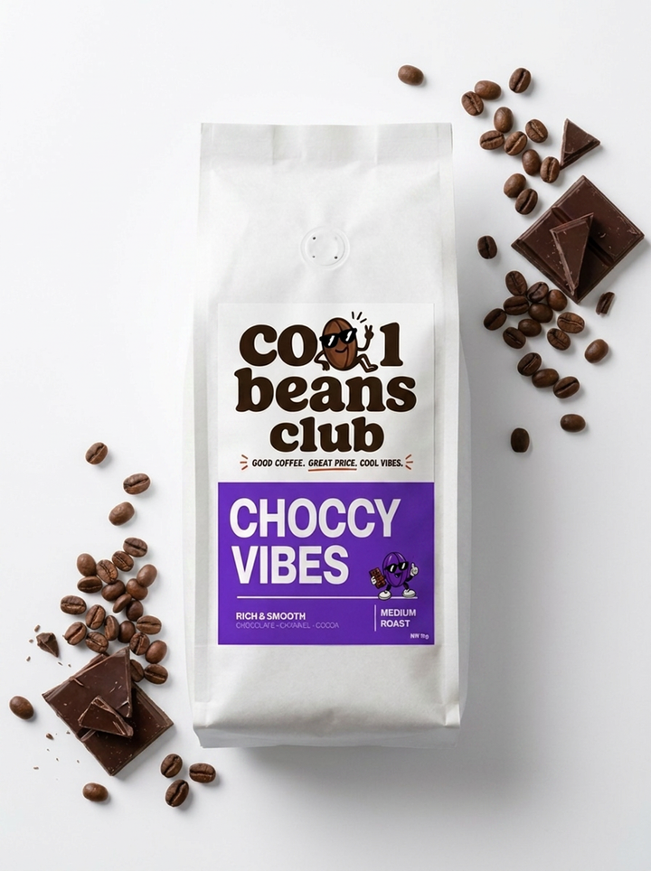 Cool Beans Club Choccy Vibes | 1kg Whole Beans