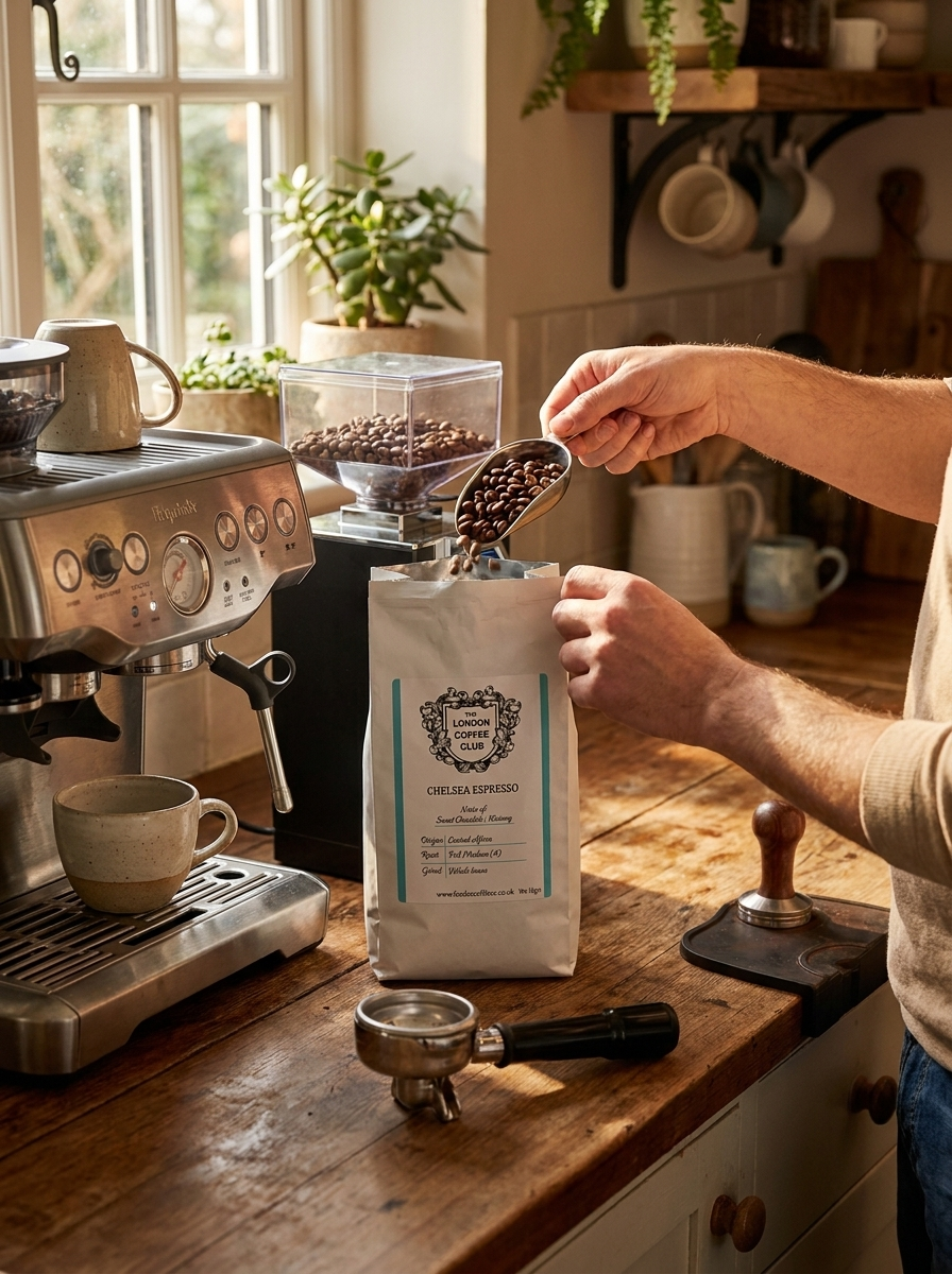 Chelsea Espresso London Coffee Club | 1kg Whole Beans