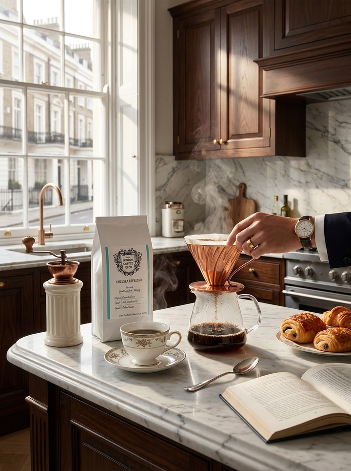 Chelsea Espresso London Coffee Club | 1kg Whole Beans