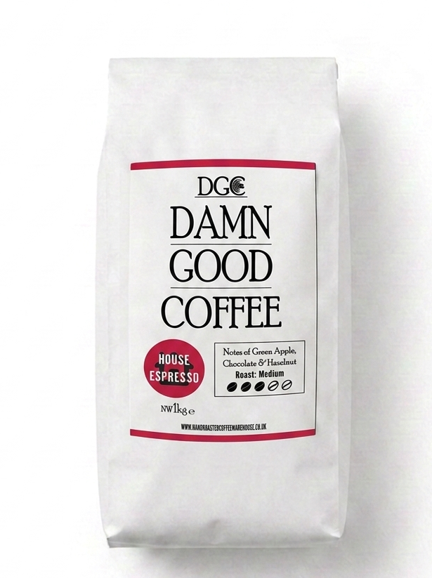 House Espresso Damn Good Coffee | 1kg Whole Beans