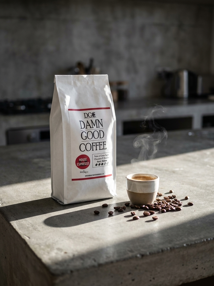 House Espresso Damn Good Coffee | 1kg Whole Beans