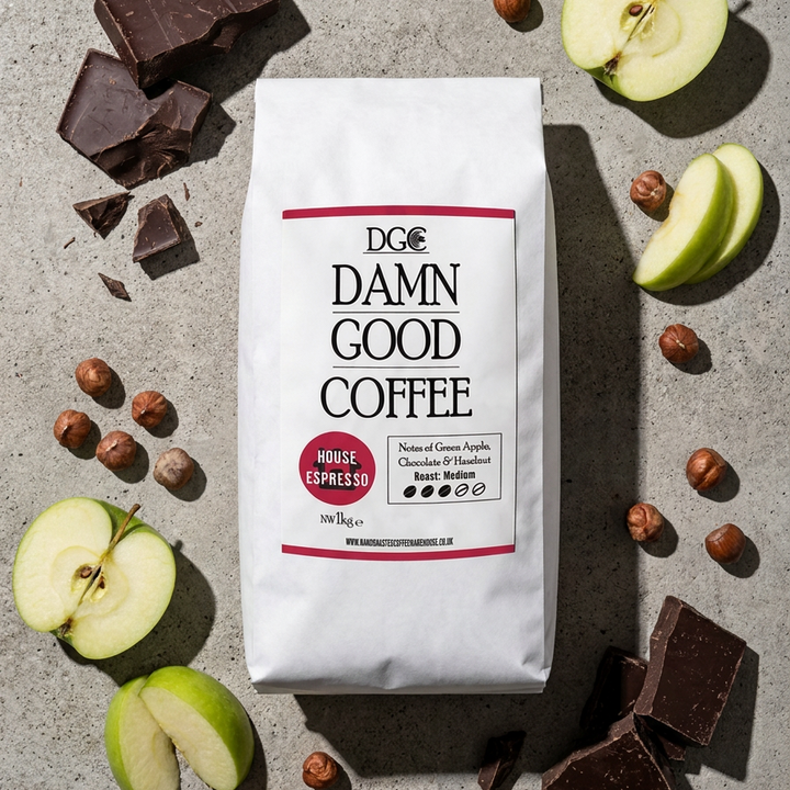 House Espresso Damn Good Coffee | 1kg Whole Beans