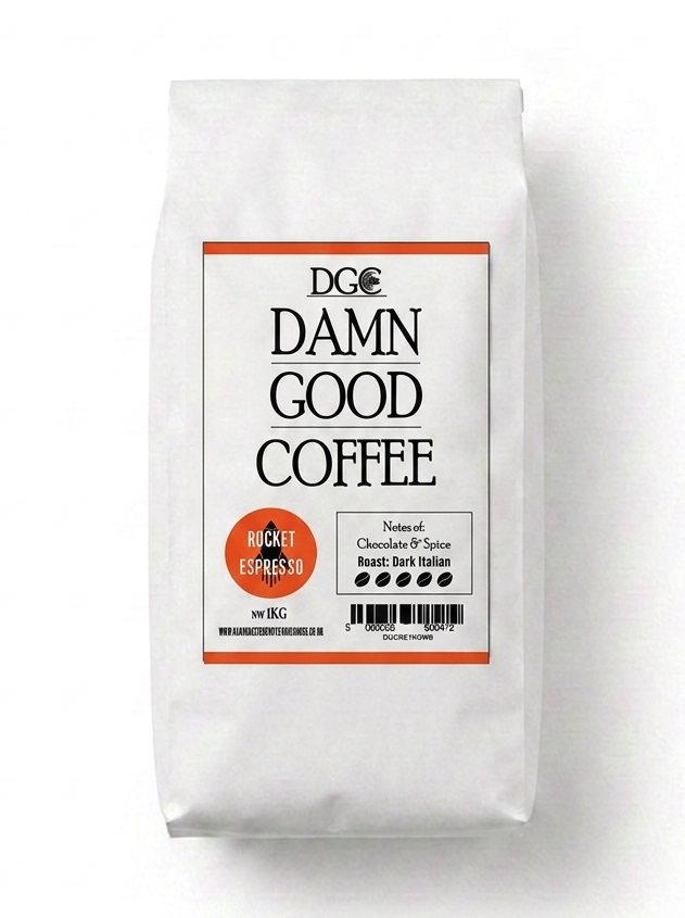 Rocket Espresso Damn Good Coffee | 1kg Whole Beans