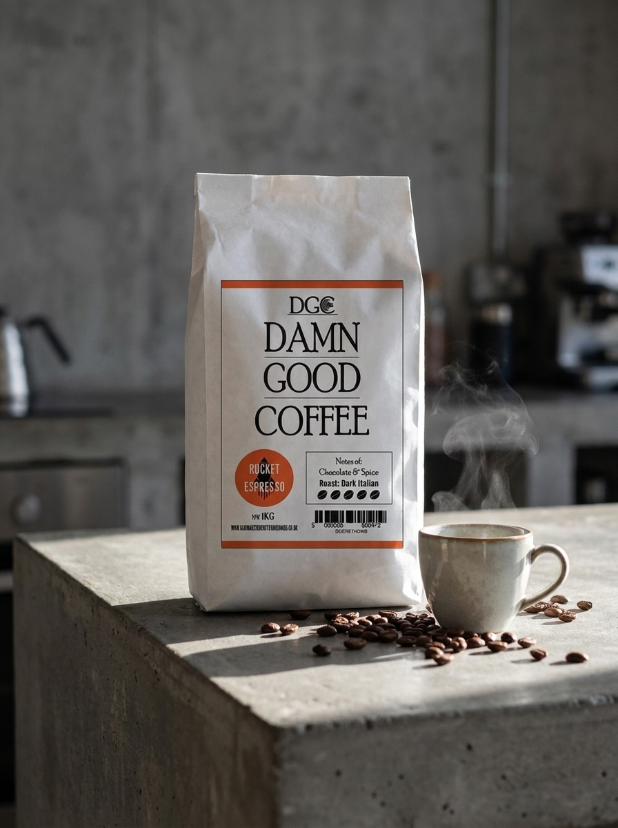 Rocket Espresso Damn Good Coffee | 1kg Whole Beans