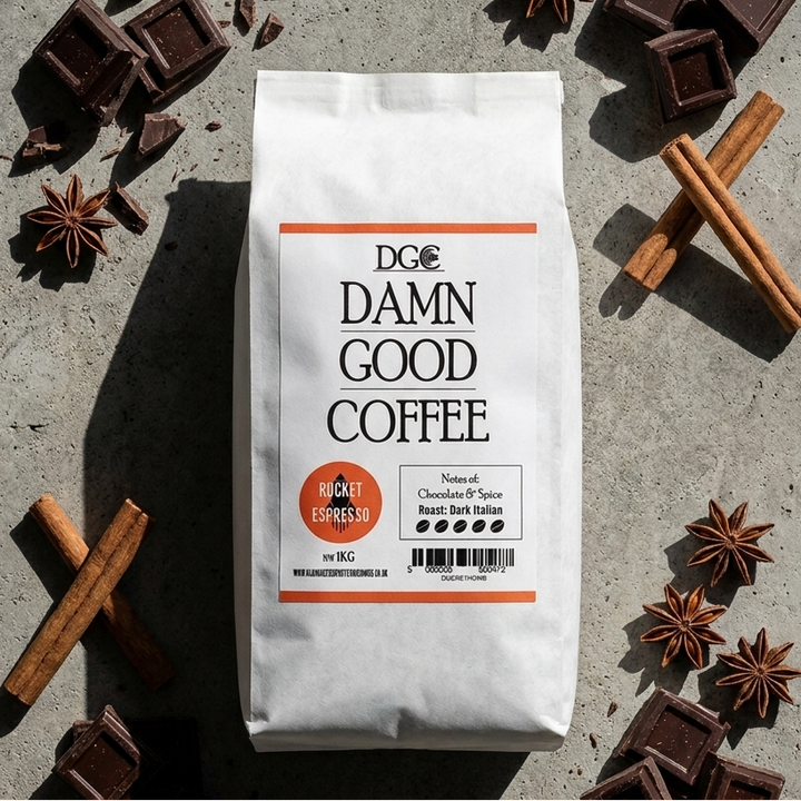 Rocket Espresso Damn Good Coffee | 1kg Whole Beans