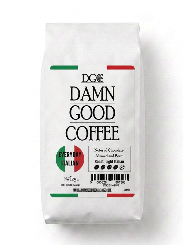Everyday Italian Damn Good Coffee | 1kg Whole Beans