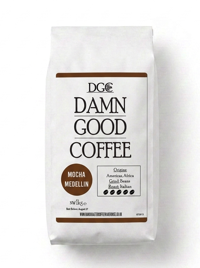 Mocha Medellin Damn Good Coffee | 1kg Whole Beans