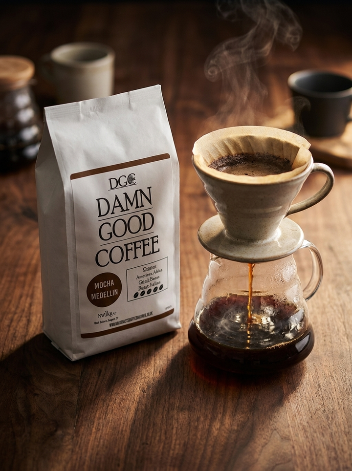 Mocha Medellin Damn Good Coffee | 1kg Whole Beans