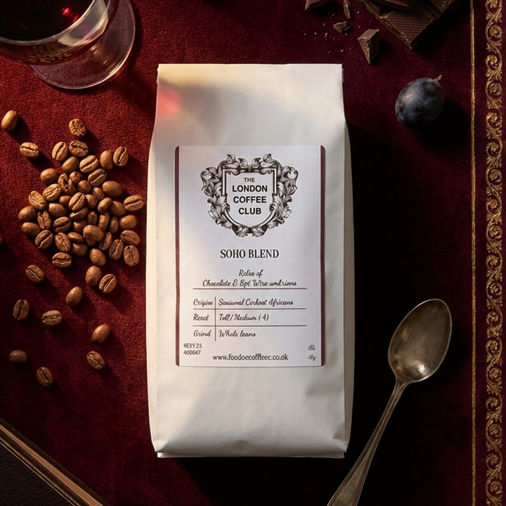Soho Blend London Coffee Club | 1kg Whole Beans