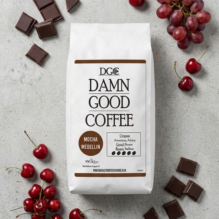 Mocha Medellin Damn Good Coffee | 1kg Whole Beans